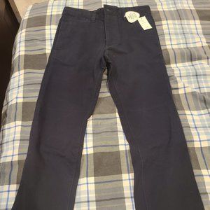 Gap black cotton slacks/pants